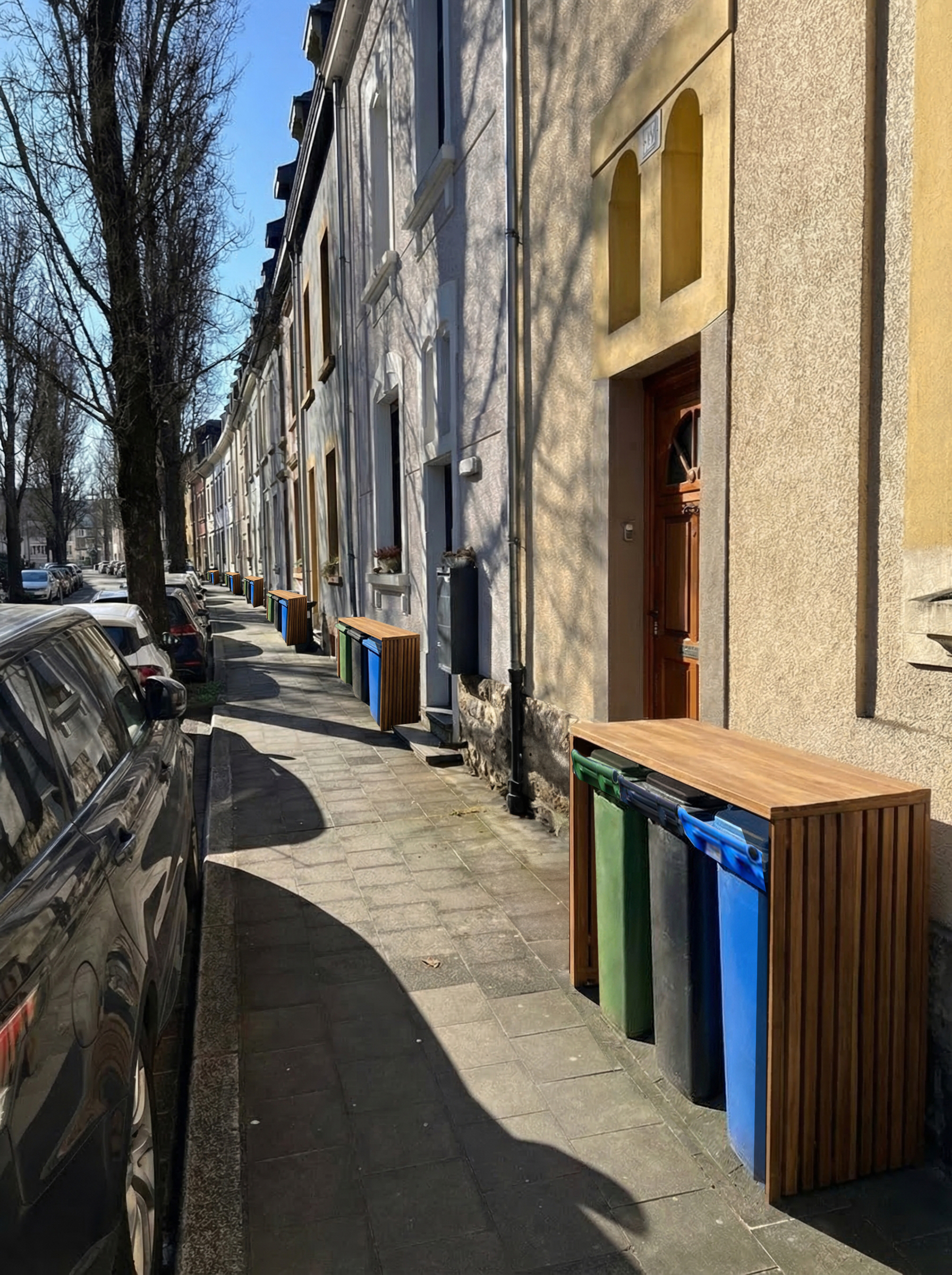 Urbox dans la rue — vue 2